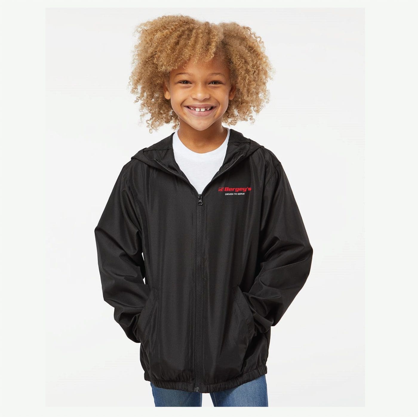 Independent trading clearance company windbreaker