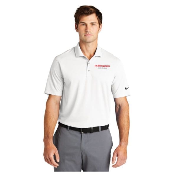 Nike Dri-FIT Micro Pique 2.0 Polo - White, M