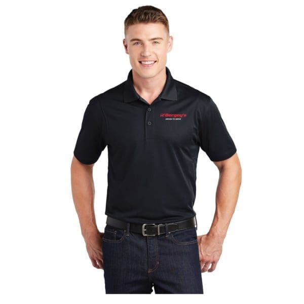Sport-Tek Micropique Sport Wick Polo - Black, 3XL