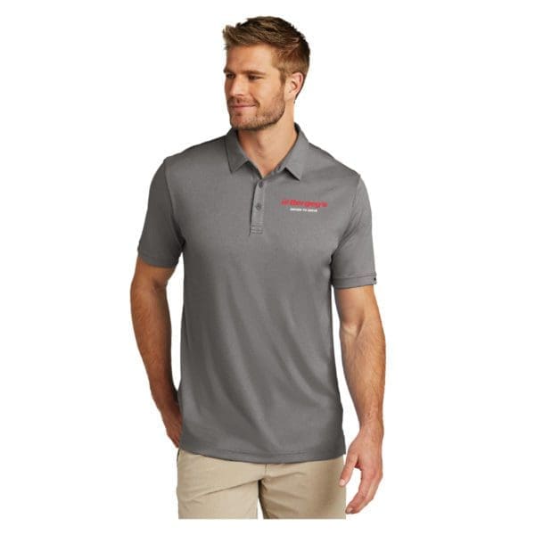 TravisMathew Coto Performance Polo - Medium Grey