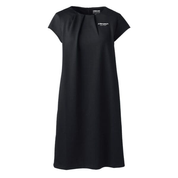 Lands' End Women's Short Sleeve Ponte Dress