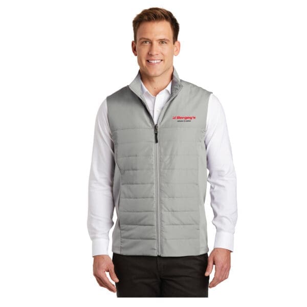 Port Authority Collective Insulated Vest - Light Grey