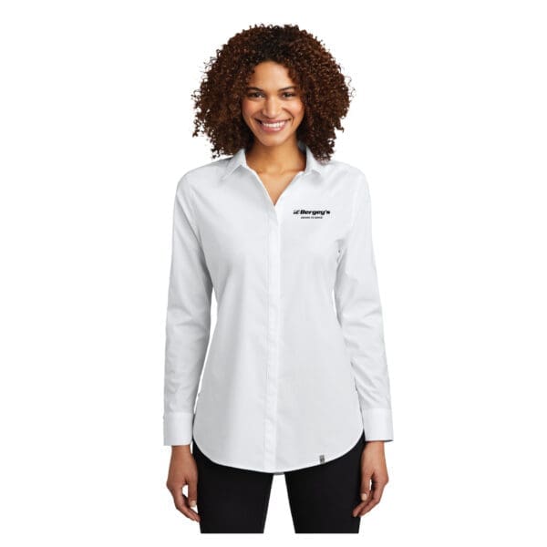 OGIO Ladies Commuter Woven Tunic - White, 2XL