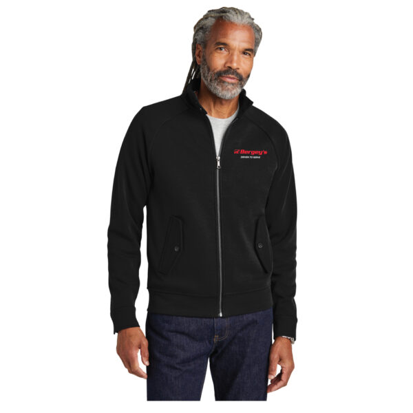 Brooks Brothers Double-Knit Full-Zip - Black, XL