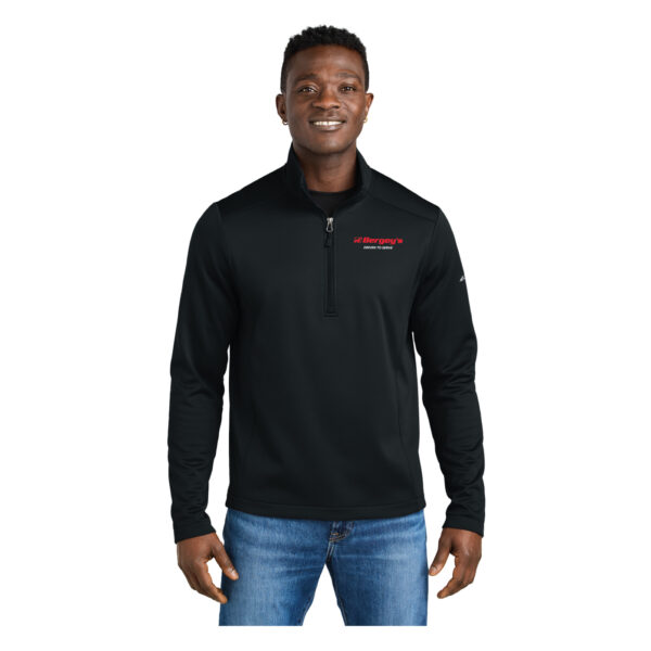 Eddie Bauer Smooth Mid Layer Fleece 1/2-Zip - Black, L