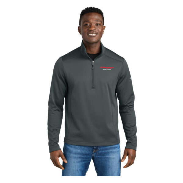 Eddie Bauer Smooth Mid Layer Fleece 1/2-Zip - Dark Grey, XL