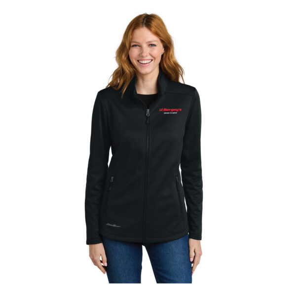 Eddie Bauer Women’s Smooth Mid Layer Fleece Full-Zip - Black, L