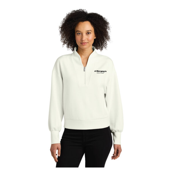 OGIO Women's Transcend 1/4-Zip - White, S