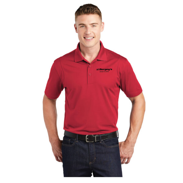 Sport-Tek Micropique Sport Wick Polo - Red, XL
