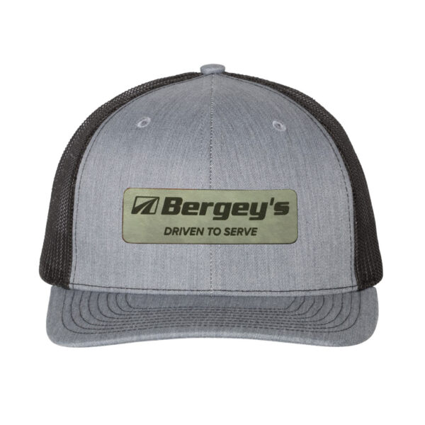 Richardson - Snapback Trucker Cap - Heather Grey & Black
