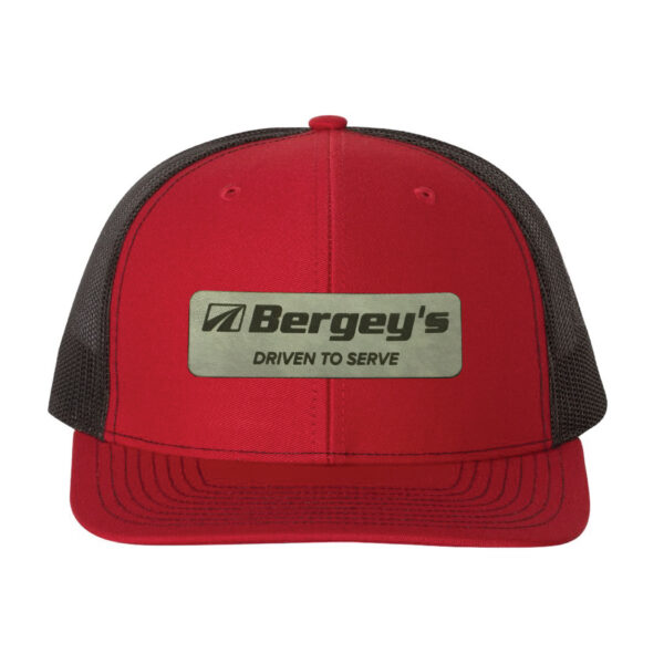 Richardson - Snapback Trucker Cap - Red & Black